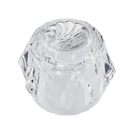 Thrifco Plumbing Delta Sink Faucet Ball Handle, Clear Acrylic 4401520